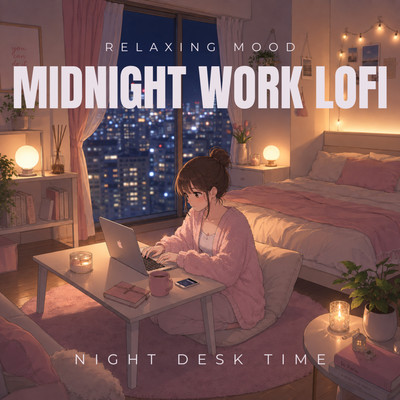 Midnight Lofi Beats for a Relaxing Night at Your Desk Front Cover