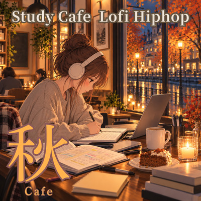 Study Cafe Lofi Hip -Hop - Autumn Cafe - Front Cover