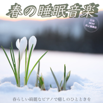春の睡眠音楽 春らしい綺麗なピアノで癒しのひとときを 睡眠導入BGM 作業用BGM 瞑想用BGMのジャケット写真
