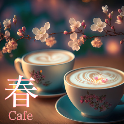 Spring Cafe Refreshing Piano Music Relax House Cafe Time Healing Soft Daily BGM Front Cover