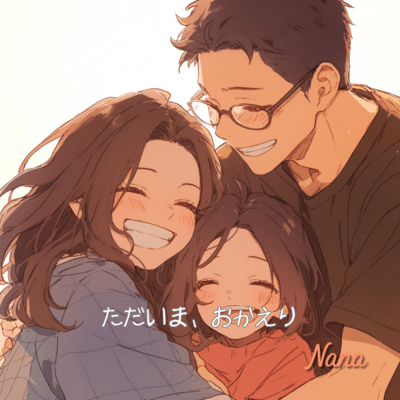 Tadaima, okaeri (Full) Front Cover