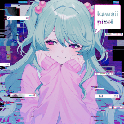 kawaii pixel Front Cover
