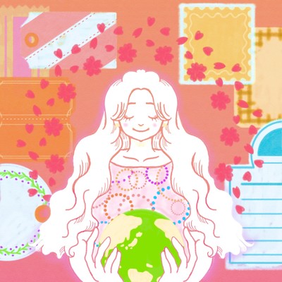 Sakura tiru koro Front Cover