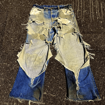 flare jeans Front Cover