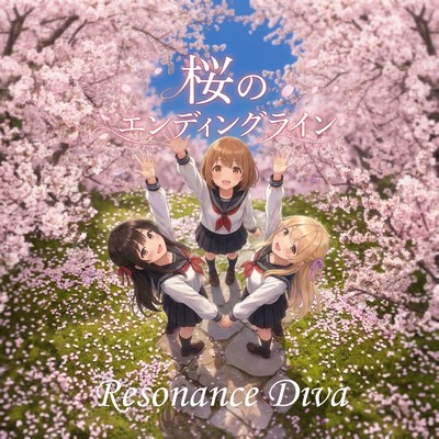 endingline of sakura Front Cover