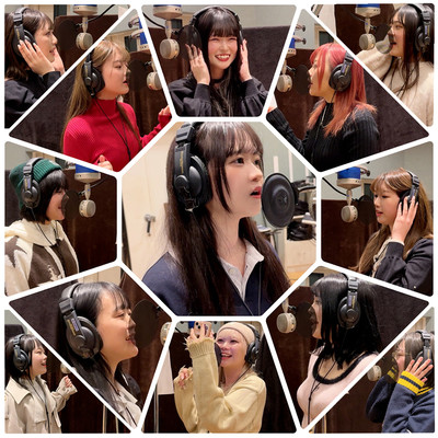 OshiOse! be alright (Cast Ver.) Front Cover