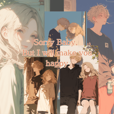 Sorry Baby, But I will make you happy Front Cover