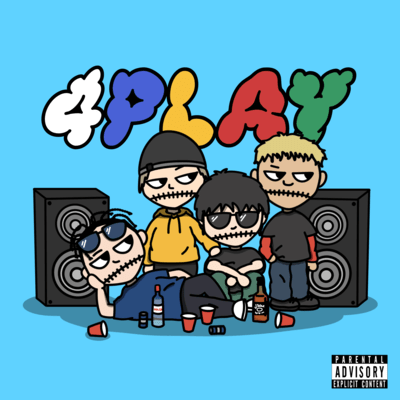 4PLAY (feat. 玲, LoKi, Ruby_G & Angi-na)のジャケット写真