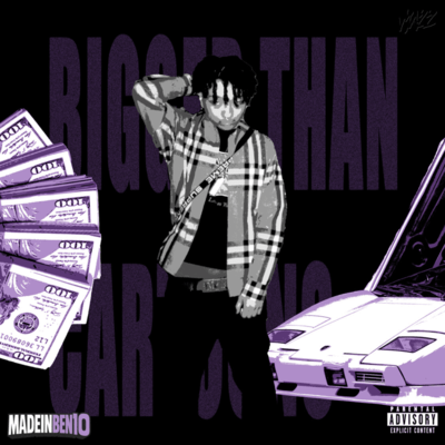 BIGGER THAN CARTOON Front Cover