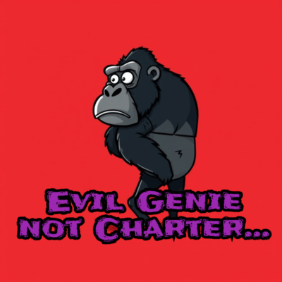 Evil Genie not Charter... Front Cover