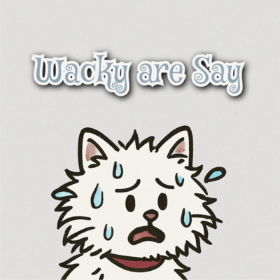 Wacky are Say Front Cover