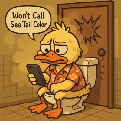 Won't Call Sea Tail Color Front Cover