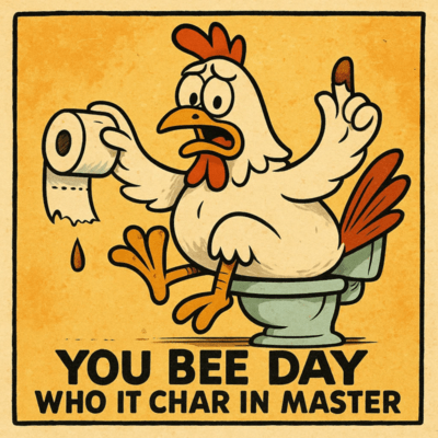 You Bee Day Who It Char In Master Front Cover