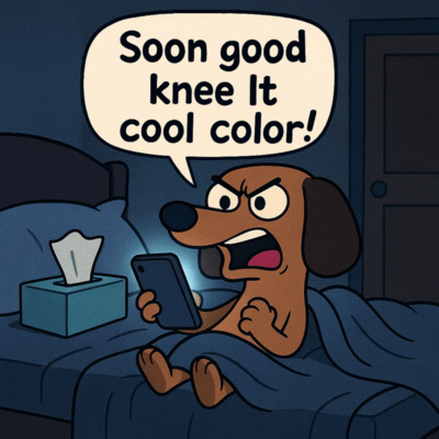 Soon good knee it cool color Front Cover