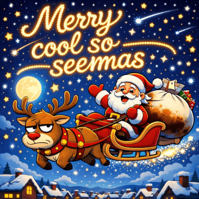 Merry cool so seemas Front Cover