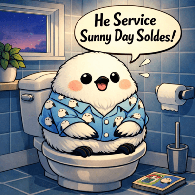 He Service Sunny Day Soldes Front Cover