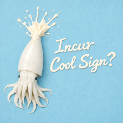 Incur Cool Sign? Front Cover