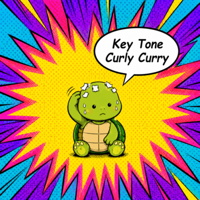 Key Tone Curly Curry Front Cover