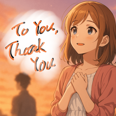 To You, Thank You Front Cover
