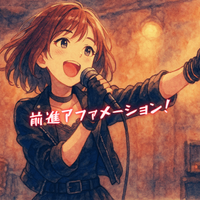 Zenshin Afameshon! Front Cover