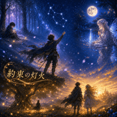 Yakusoku no Tomoshibi Front Cover