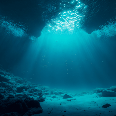 AQUA ~ DEEP OCEAN ~ Front Cover