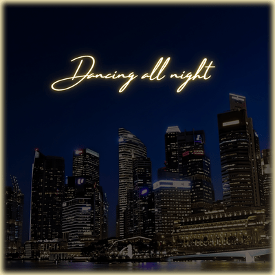 Dancing all night Front Cover