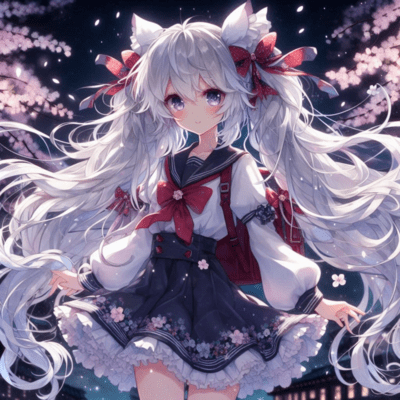 Phantasmal Cherry Blossom Storm Front Cover
