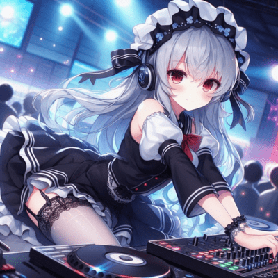 Spinning Girl in Midair Front Cover