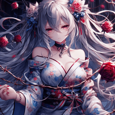 棘薔薇ノ夢姫 (feat. ninosan2006 & Luminous Angels)のジャケット写真