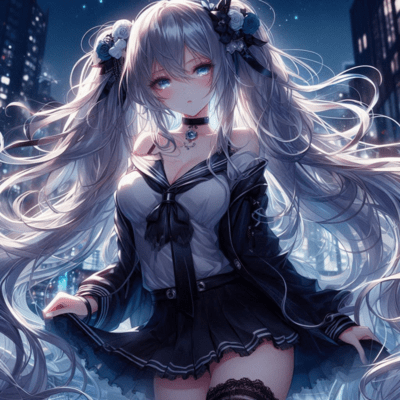 Night Faster Than Reason (feat. Nobuaki HP, harchan2006 & Luminous Angels) Front Cover