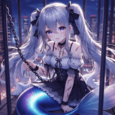 Luminous Bean Lure – Mermaid's Fall (feat. X-Clash Ghost, はーちゃん & Luminous Angels)のジャケット写真