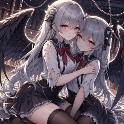 Corrupted Feathers Suffocate You Sweetly (feat. harchan2006, Nobuaki HP & Luminous Angels) Front Cover