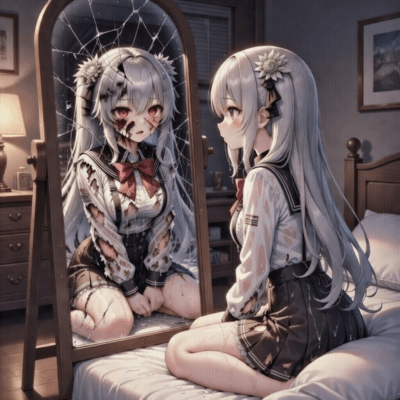 歌舞伎町の鏡に映る壊れた愛の破滅 (feat. のぶあきHP, はーちゃん & Luminous Angels)のジャケット写真