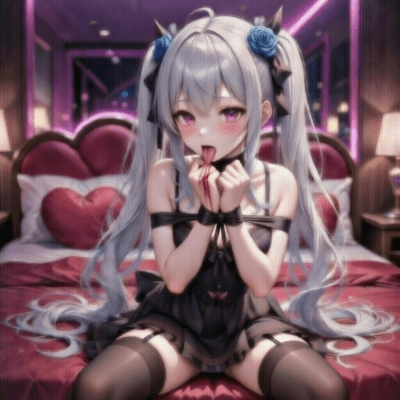 黒いリボンと淫らな傷跡 (feat. はーちゃん, のぶあきHP & Luminous Angels)のジャケット写真