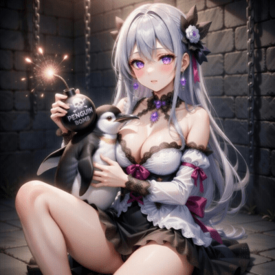 Penguin Bomb My Broken Jirai Girlfriend (feat. w3ss, harchan2006 & Luminous Angels) Front Cover