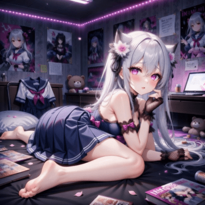 Ero-Cute Landmine Girl's Clingy Madness Front Cover