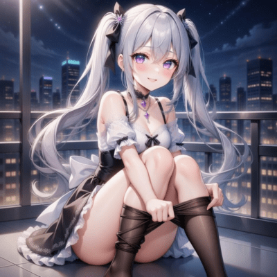 Black Stockings Seduction (feat. harchan2006, Nobuaki HP & Luminous Angels) Front Cover