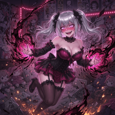 Born Again to Destroy the World (feat. harchan2006, Nobuaki HP & Luminous Angels) Front Cover