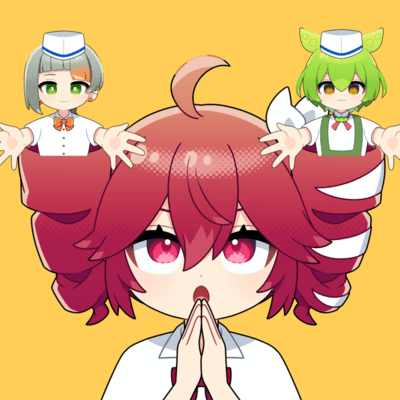 すしさんざい (feat. ずんだもん, 重音テト & 知声)のジャケット写真