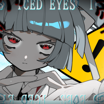 ICED EYES Front Cover