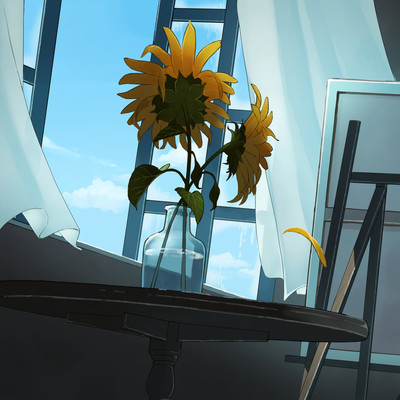 Withered Flower Front Cover