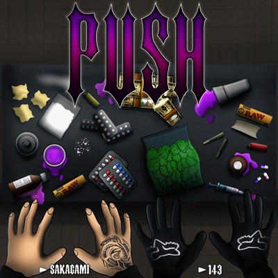 PUSH (feat. 143) Front Cover