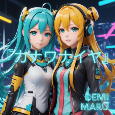 Kanawanaiya (feat. HATSUNE MIKU) Front Cover