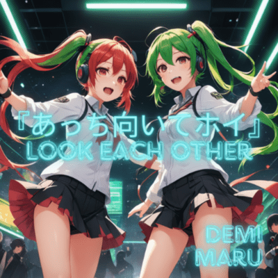 Look each other (feat. KASANE TETO & HATSUNE MIKU) Front Cover
