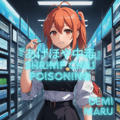 Shrimp Chili Poisoning (feat. KASANE TETO & HATSUNE MIKU) Front Cover