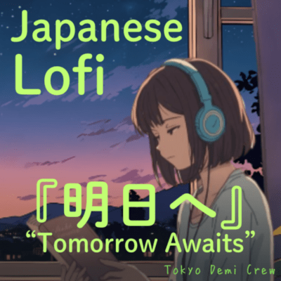 Japanese lofi beats -Tomorrow Awaits (feat. KASANE TETO) Front Cover
