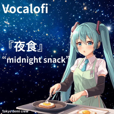 Midnight Snack (feat. HATSUNE MIKU) Front Cover