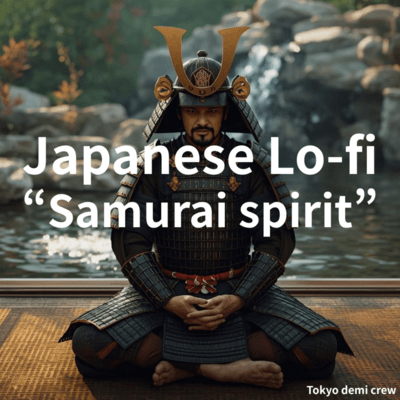Japanese lofi beats Samurai spirit Front Cover