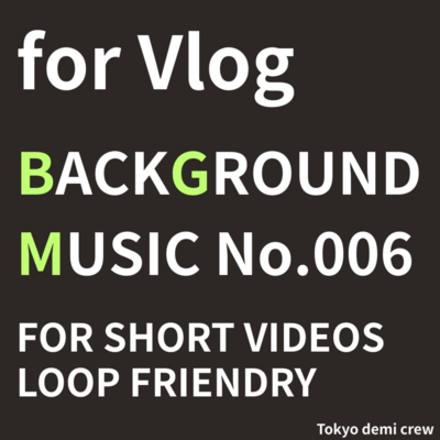 Smooth Electronic Vlog Background Music Front Cover